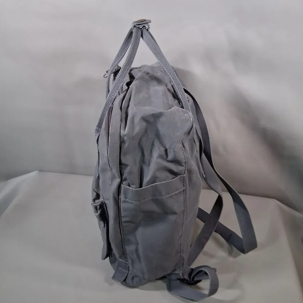 Fjallraven Kanken Backpack Graphite Grey Water Resistant Daypack 16L 23510